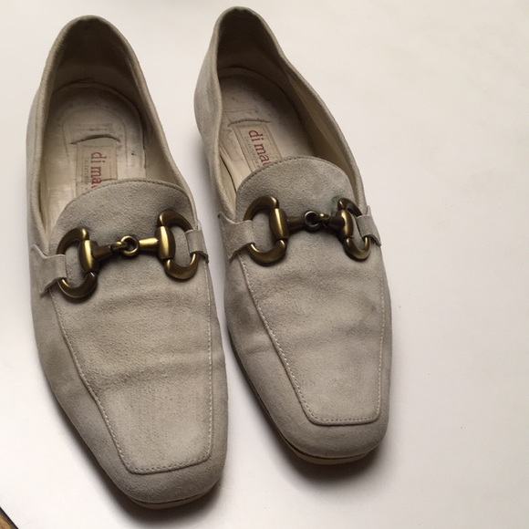 Di Mauro Hand Made Italian Suede Loafers - Picture 10 of 14